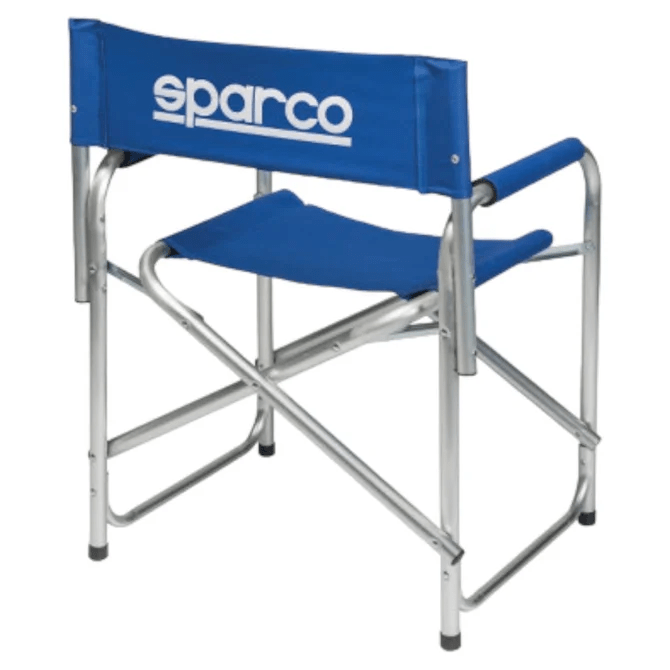 Klapstoel - Blauw - Aluminium | Sparco - Beamerstyling.nl