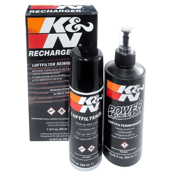 K&N Onderhoudsset - Voor Luchtfilters | Recharger - Beamerstyling.nl