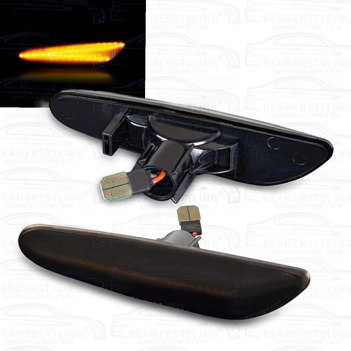 Knipperlichten - BMW E60/E61 - LED - V - Style - Dynamisch | 03 - 10 - Beamerstyling.nl