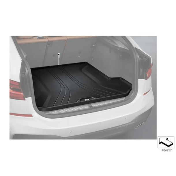 Kofferbak Mat - BMW 5 Serie G30 Sedan - All - Weather | Origineel BMW — Voor 530E - Beamerstyling.nl
