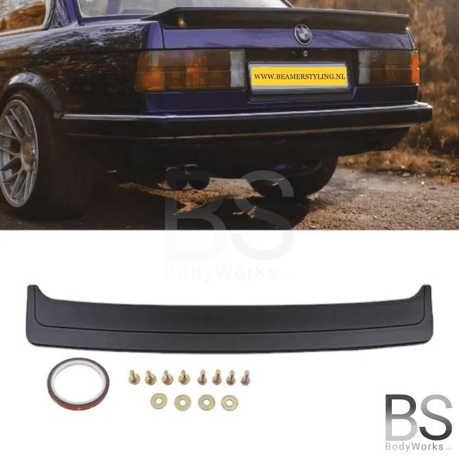 Kofferbak Spoiler - BMW 3 Serie E30 - Sportlook | 1982 - 1994 - Beamerstyling.nl