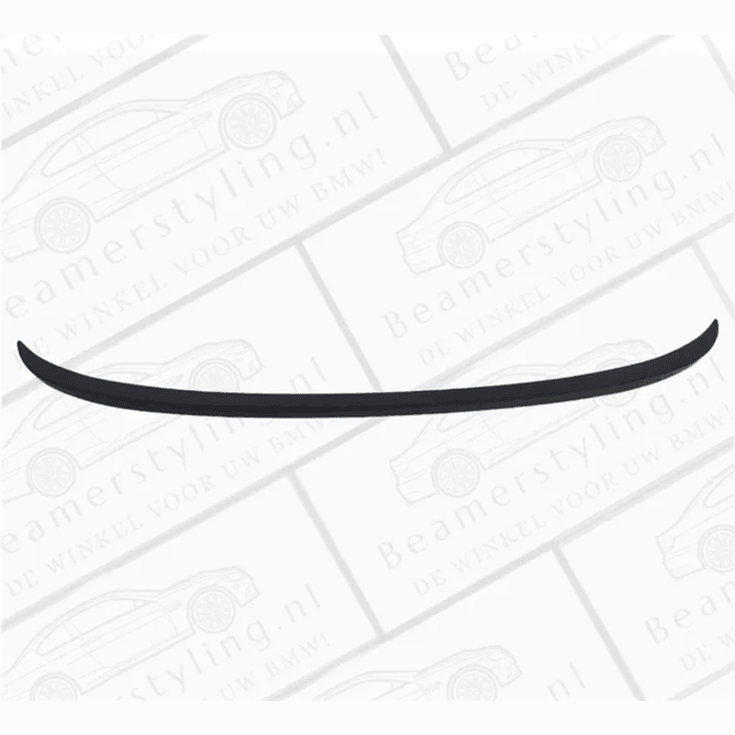 Kofferbak Spoiler BMW E90 Sedan Mat Zwart - Beamerstyling.nl