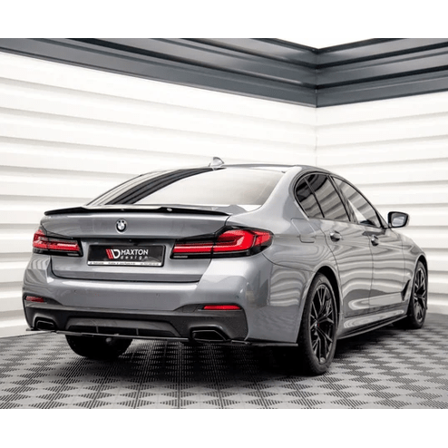 Kofferbak Spoiler Lip - BMW G30 LCI Sedan - Maxton Design — Hoogglans Zwart - Beamerstyling.nl
