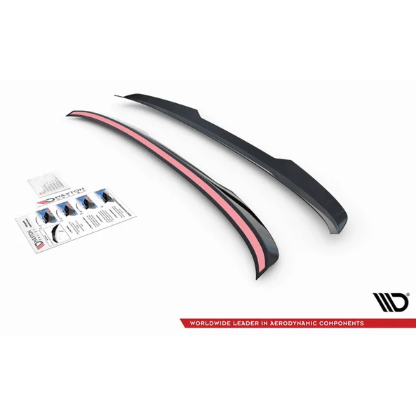 Kofferbak Spoiler Lip V1 - BMW G30 Sedan - Maxton Design — Hoogglans Zwart - Beamerstyling.nl