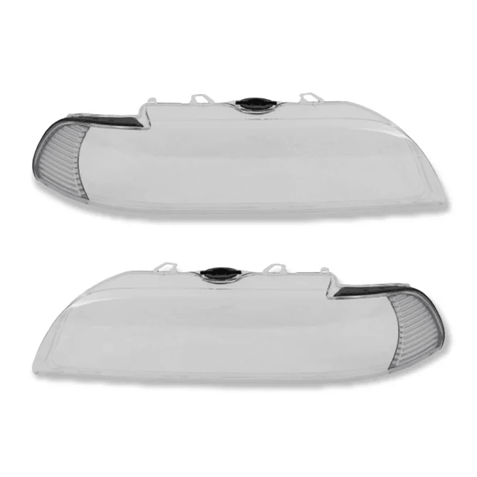 Koplamp Glas Witte Knipperlicht BMW 5 Serie E39 2000-2003 — Complete Set Links + Rechts - Beamerstyling.nl