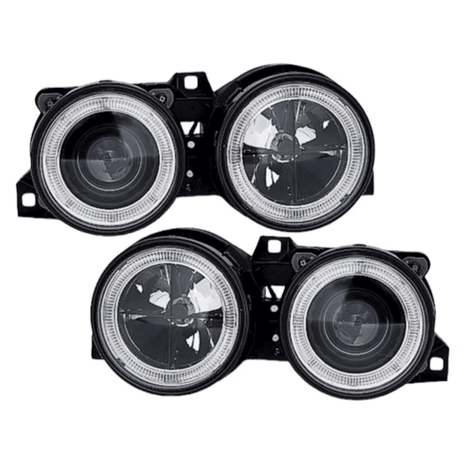 Koplampen - BMW 3 Serie E30 - Halogeen Angel Eyes | 1982-1994 - Beamerstyling.nl