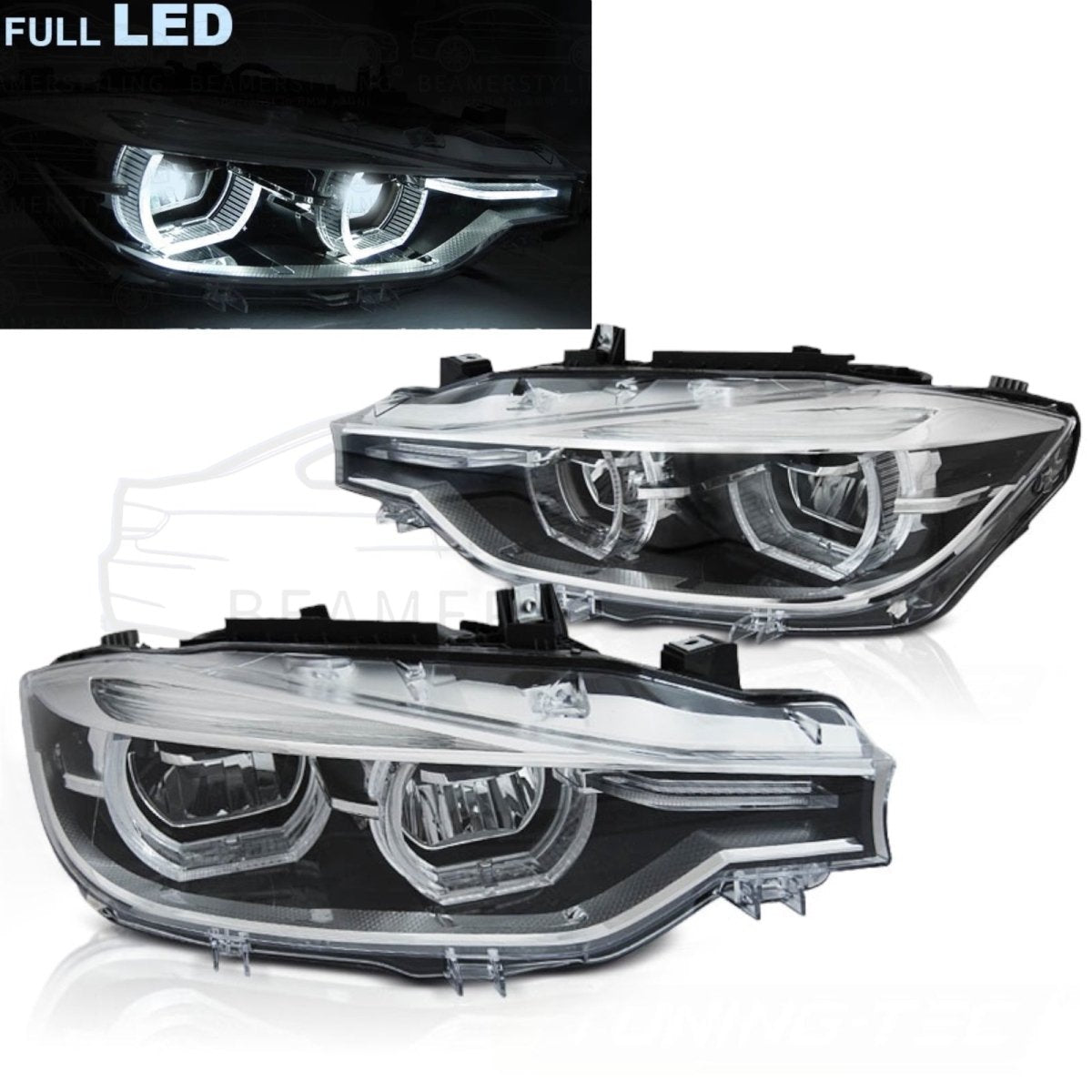 Koplampen - BMW 3 Serie F30 / F31 - Full LED | 2011 - 2015 - Beamerstyling.nl
