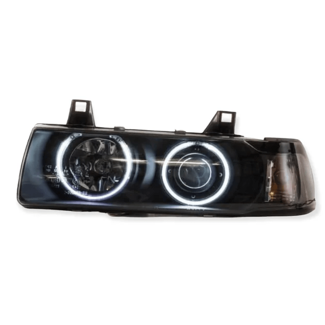 Koplampen - BMW E36 Coupé / Cabrio - Ccfl Angel Eyes | 90-99 - Beamerstyling.nl