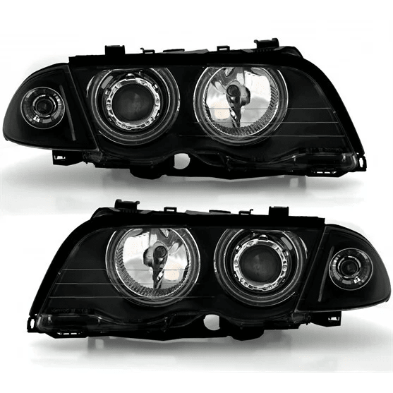 Koplampen - BMW E46 Sedan / Touring - Ccfl Angel Eyes | 1998-2001 - Beamerstyling.nl