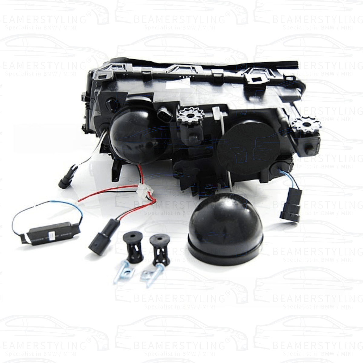 Koplampen - BMW E46 Sedan / Touring - LED Angel Eyes - H7 / H7 | 2001 - 2005 - Beamerstyling.nl