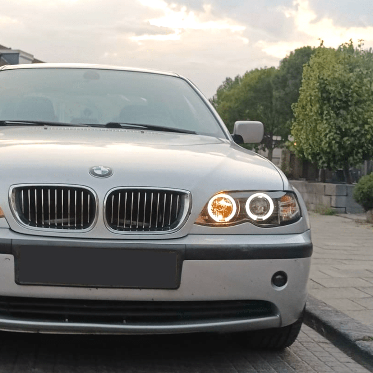 Koplampen - BMW E46 Sedan / Touring - LED Angel Eyes - H7/H7 | 2001-2005 - Beamerstyling.nl