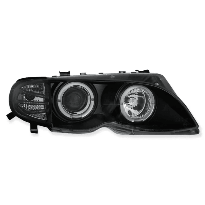 Koplampen - BMW E46 Sedan / Touring - LED Angel Eyes - H7/H7 | 2001-2005 - Beamerstyling.nl
