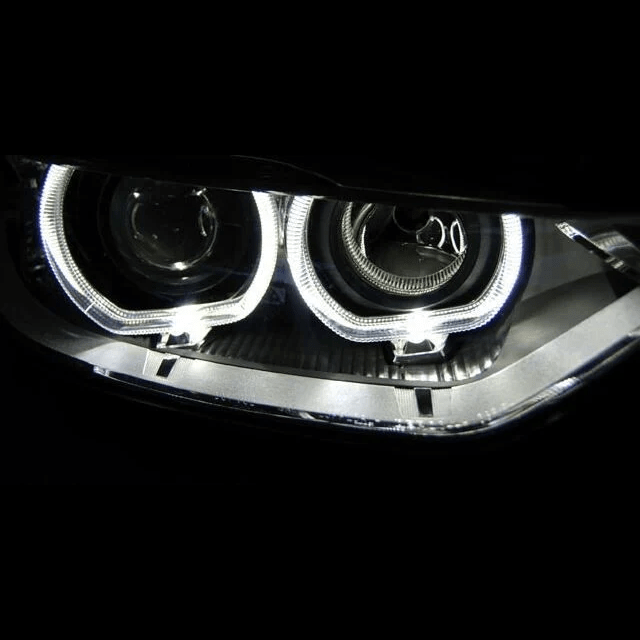 Koplampen - BMW F30 / F31 - LED Angel Eyes - Xenon Look | 2012-2015 - Beamerstyling.nl
