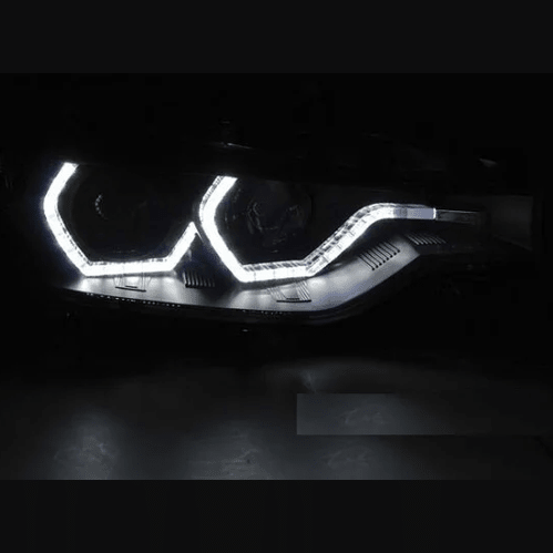 Koplampen D1S - BMW F30 / F31 - 3D LED Angel Eyes | 2012-2015 - Beamerstyling.nl