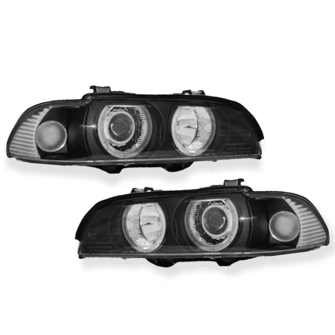 Koplampen D2S / H7 - BMW 5 Serie E39 - Halogeen Angel Eyes | 1995-2003 - Beamerstyling.nl