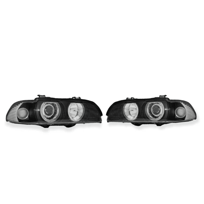 Koplampen D2S / H7 - BMW 5 Serie E39 - Halogeen Angel Eyes | 1995-2003 - Beamerstyling.nl