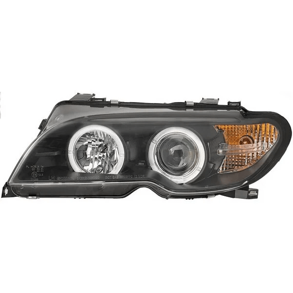 Koplampen Set Angel Eyes Ccfl BMW 3 Serie E46 Coupé / Cabrio 2003-2006 - Beamerstyling.nl