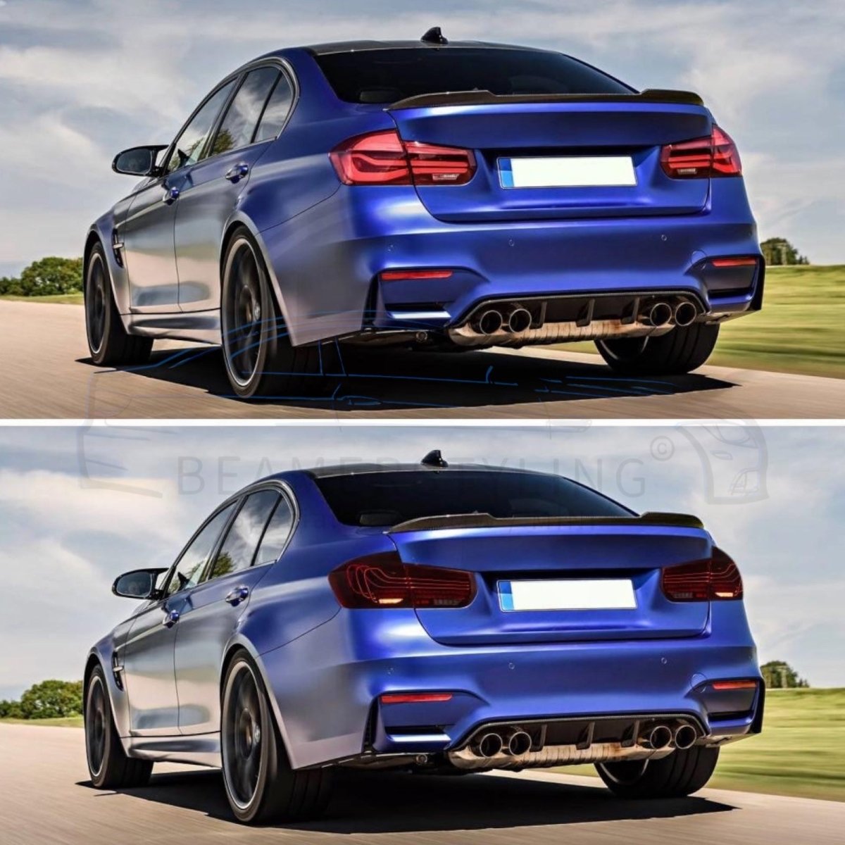 Laser Achterlichten - BMW F30 / F80 - Rood | 2012 - 2019 - Beamerstyling.nl