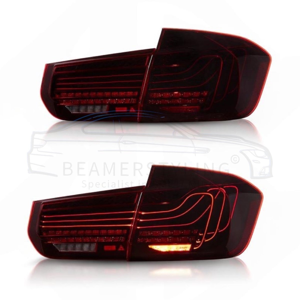 Laser Achterlichten - BMW F30 / F80 - Rood | 2012 - 2019 - Beamerstyling.nl