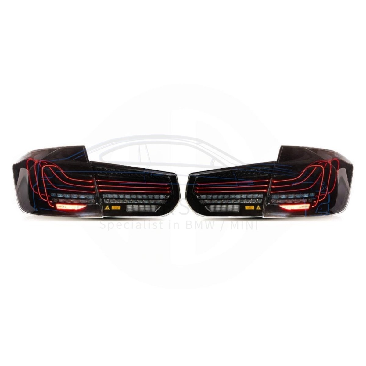 Laser Achterlichten - BMW F30 / F80 - Smoke | 2012 - 2019 - Beamerstyling.nl