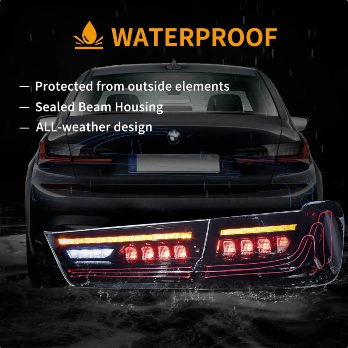 Laser Achterlichten - BMW G20 Sedan - Smoke | 2019 - 2025 - Beamerstyling.nl