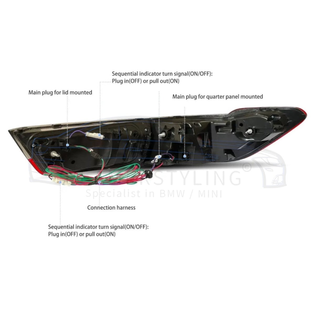 Laser Achterlichten - BMW G20 Sedan - Smoke | 2019 - 2025 - Beamerstyling.nl