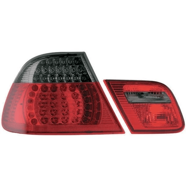 LED Achterlichten - BMW E46 Coupé - Rood/Smoke | 03-06 - Beamerstyling.nl