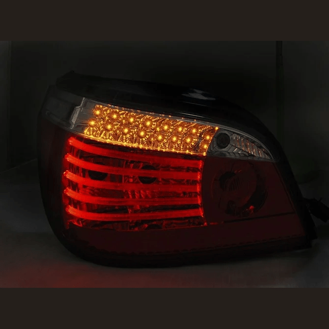 LED Achterlichten Smoke Dynamische Knipperlicht BMW 5 Serie E60 Sedan 2003-2007 - Beamerstyling.nl