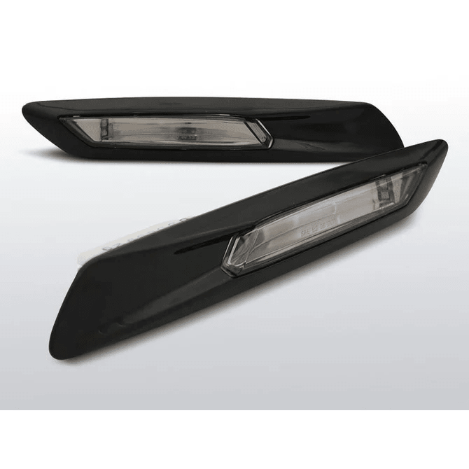 LED Knipperlichten Set Zwart BMW 5 Serie F10 / F11 2010-2013 - Beamerstyling.nl