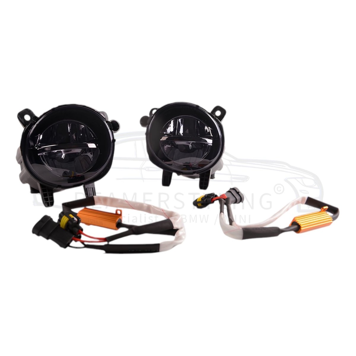 LED Mistlampen - BMW 1 Serie F20/F21 | 3 Serie F30/F31/F34 | 4 Serie F32/F33/F36 - Smoke - Beamerstyling.nl