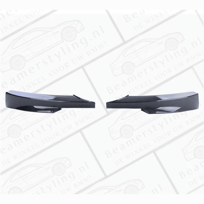 M Pakket Splitters Carbon Look BMW E90 / E91 2008-2013 - Beamerstyling.nl