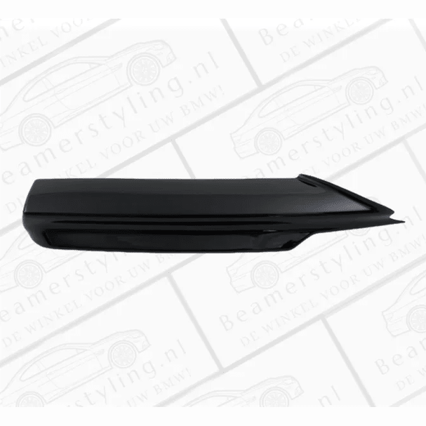 M Pakket Splitters Glanzend Zwart BMW E90 / E91 2005-2008 - Beamerstyling.nl