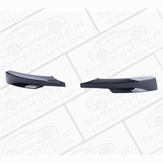 M Pakket Splitters Glanzend Zwart BMW E90 / E91 2008-2013 - Beamerstyling.nl