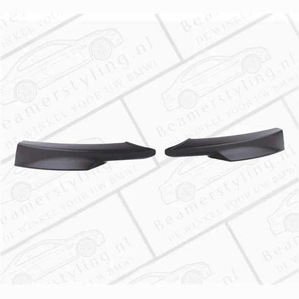 M Pakket Splitters Mat Zwart BMW E90 / E91 2008-2013 - Beamerstyling.nl