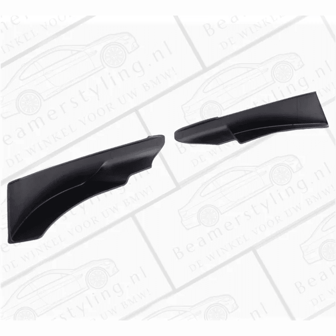 M Pakket Splitters Mat Zwart BMW E90 / E91 2008-2013 - Beamerstyling.nl