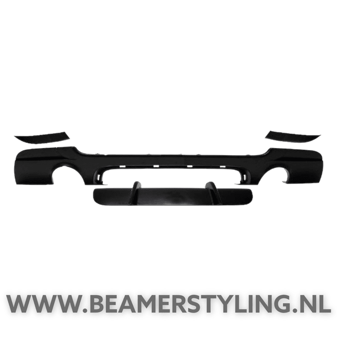 M Performance Look Diffuser Mat Zwart 335I BMW E92 / E93 - Beamerstyling.nl