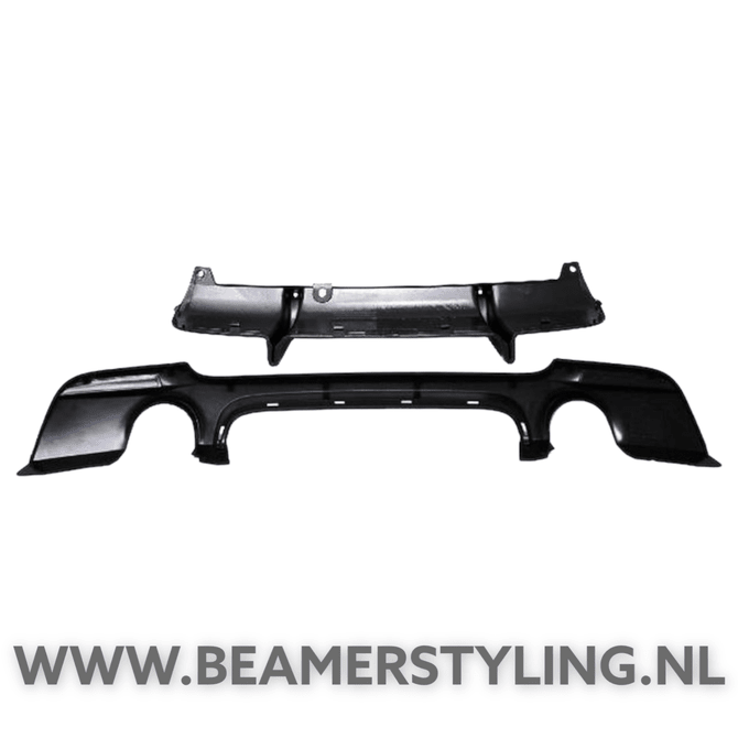 M Performance Look Diffuser Zwart 335I BMW E92 / E93 - Beamerstyling.nl
