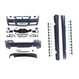 M Sport Look Pakket BMW 3 Serie E90 Sedan 2005-2008 — Alleen Parkeersensor Voorbereiding In De Achterbumper - Beamerstyling.nl