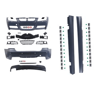 M Sport Look Pakket BMW 3 Serie E91 Touring 2005-2008 — Alleen Parkeersensor Voorbereiding In De Achterbumper - Beamerstyling.nl