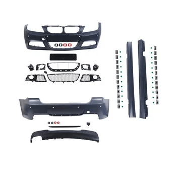 M Sport Look Pakket BMW 3 Serie E91 Touring 2008-2012 — Zonder Parkeersensor Voorbereiding - Beamerstyling.nl