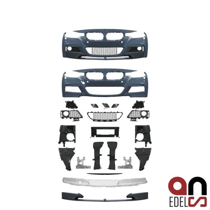 M Sport Pakket Look Voorbumper Met Front Lip BMW 3 Serie F30 / F31 - Beamerstyling.nl