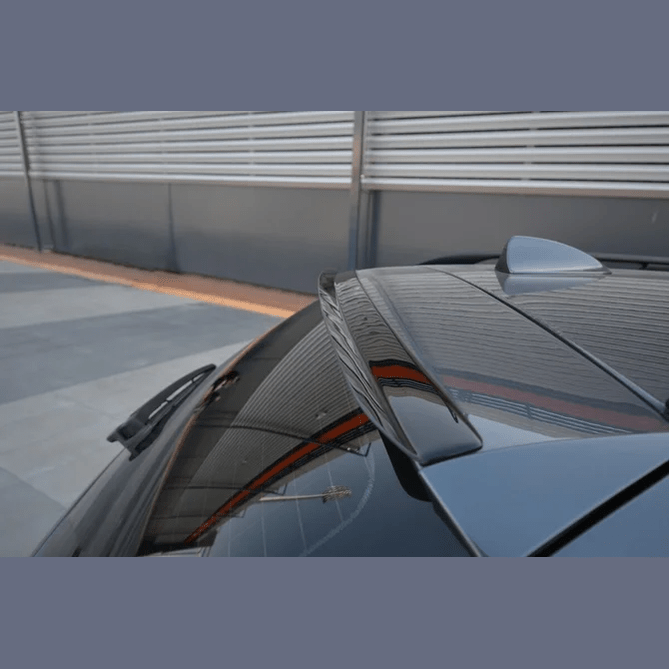 Maxton Design Dakspoiler Glanzend Zwart BMW 5 Serie E61 Touring - Beamerstyling.nl