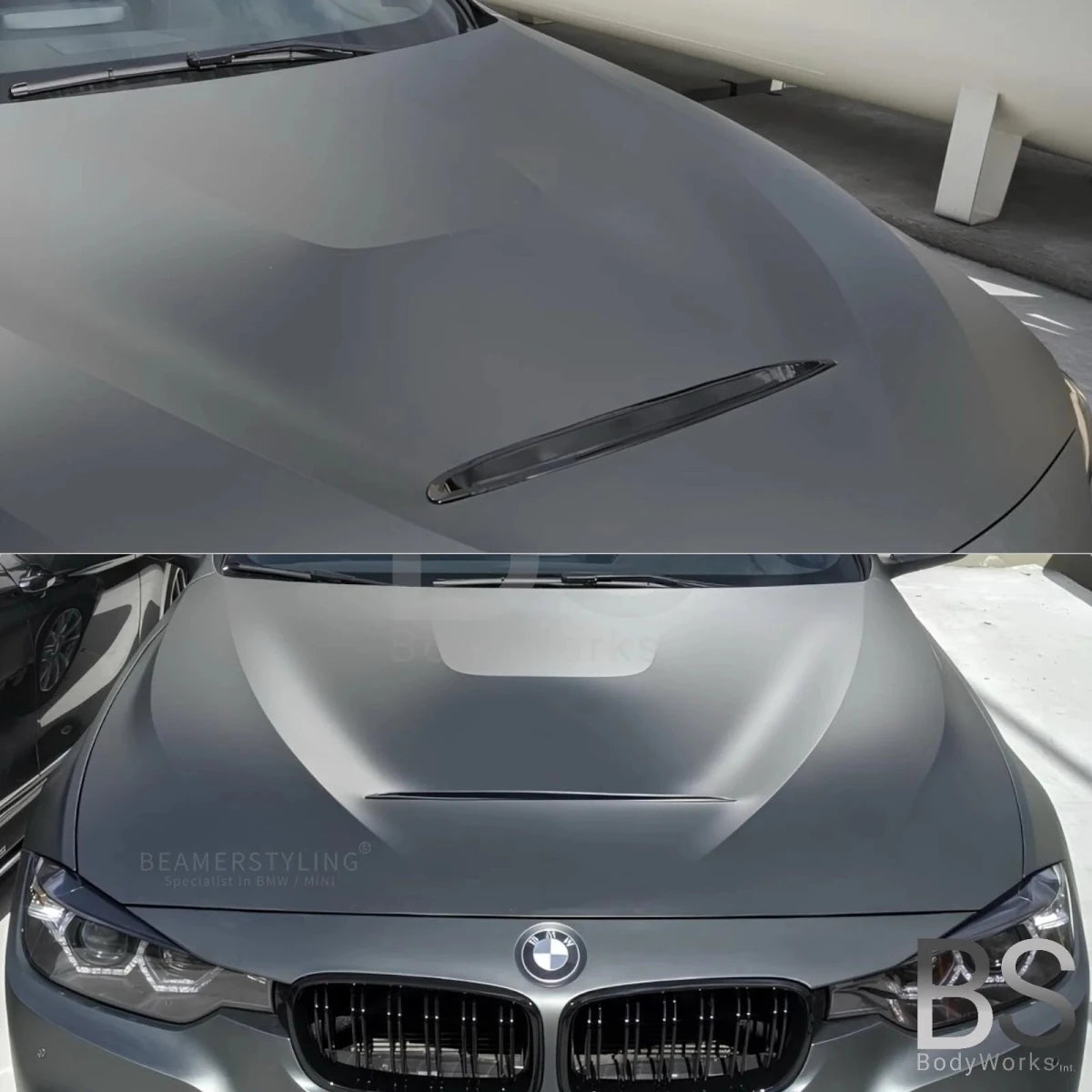 Motorkap Verzinkt Staal | M3 GTS Optiek - BMW F30 / F31 & F32 / F33 / F36 - Beamerstyling.nl