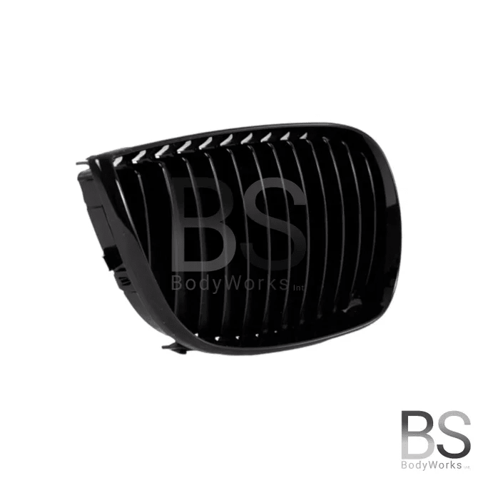 Nieren - BMW 1 Serie E87 & E81 - Hoogglans Zwart | Ook Voor M - Beamerstyling.nl