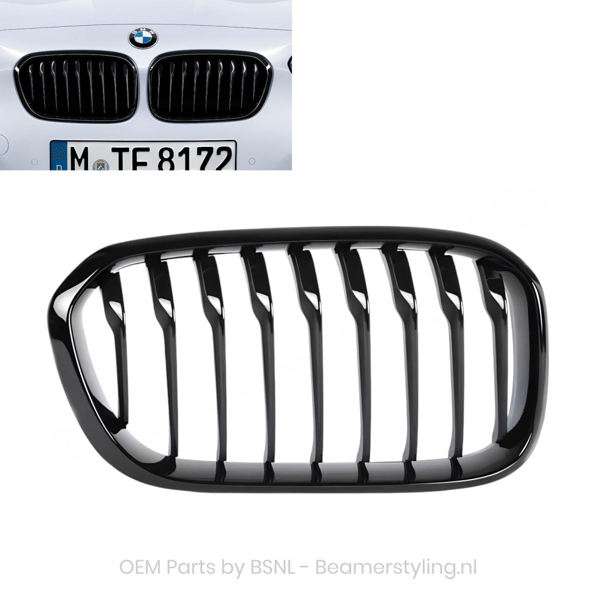 Nieren - BMW 1 Serie F20LCI/F21LCI - M Performance - 51712357461 - 462 | Origineel BMW - Beamerstyling.nl