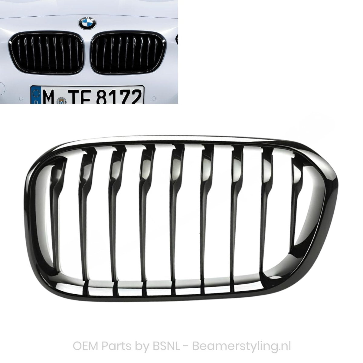 Nieren - BMW 1 Serie F20LCI/F21LCI - M Performance - 51712357461 - 462 | Origineel BMW - Beamerstyling.nl