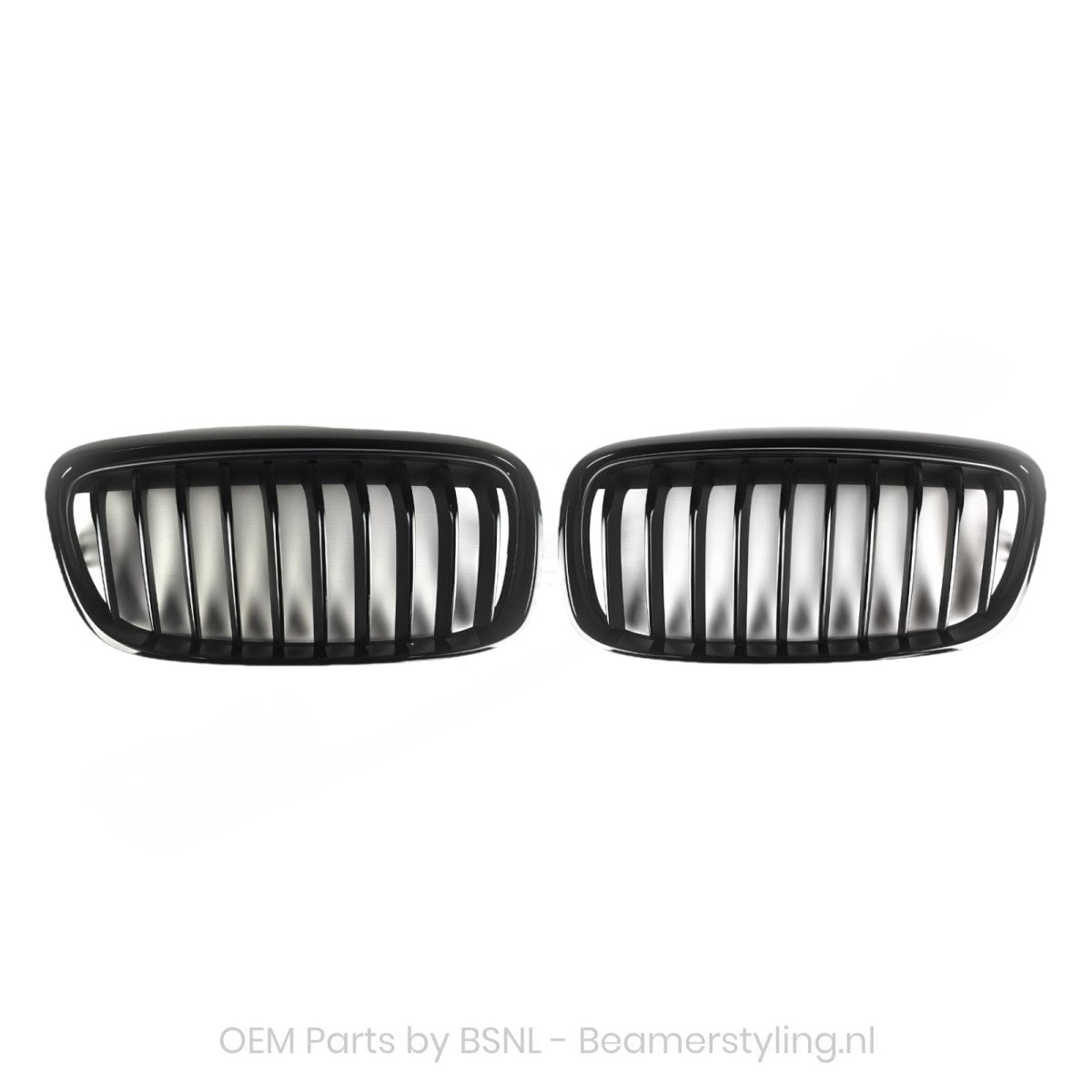 Nieren - BMW 2 Serie F45 / F46 - M Performance - Hoogglans Zwart | Origineel BMW - Beamerstyling.nl