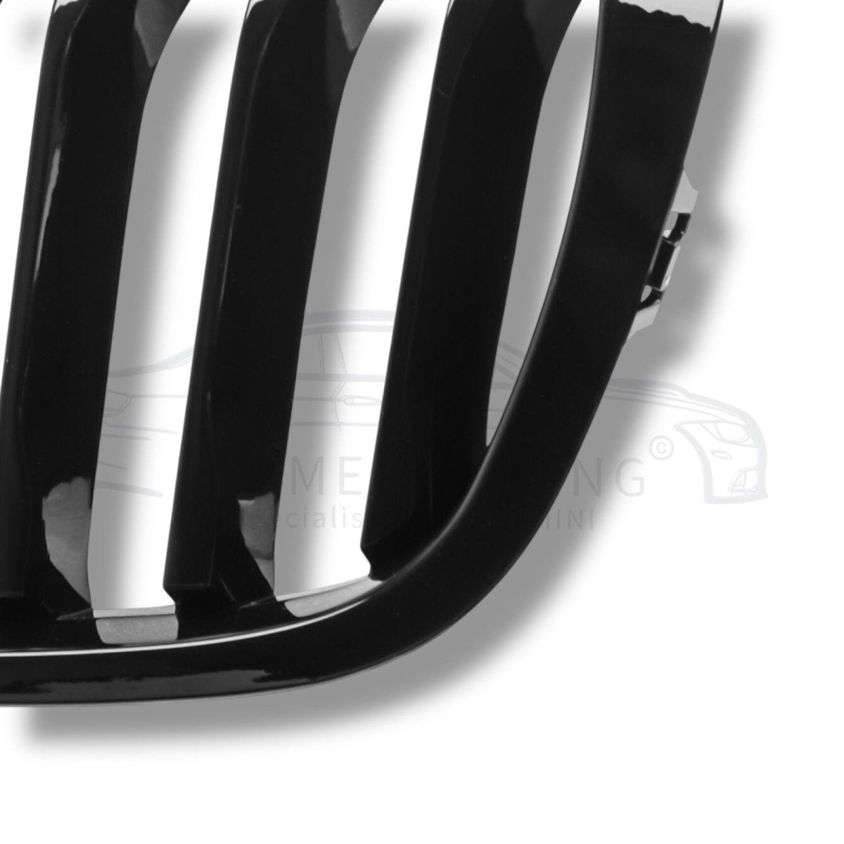 Nieren - BMW 2 Serie F45LCI / F46LCI - Hoogglans Zwart | 18 - 22 - Beamerstyling.nl