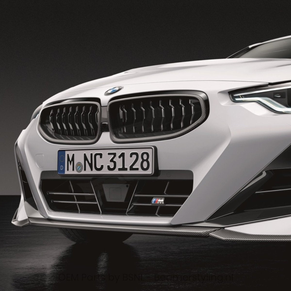 Nieren - BMW 2 Serie G42 - M Performance - Carbon | Origineel BMW - Beamerstyling.nl