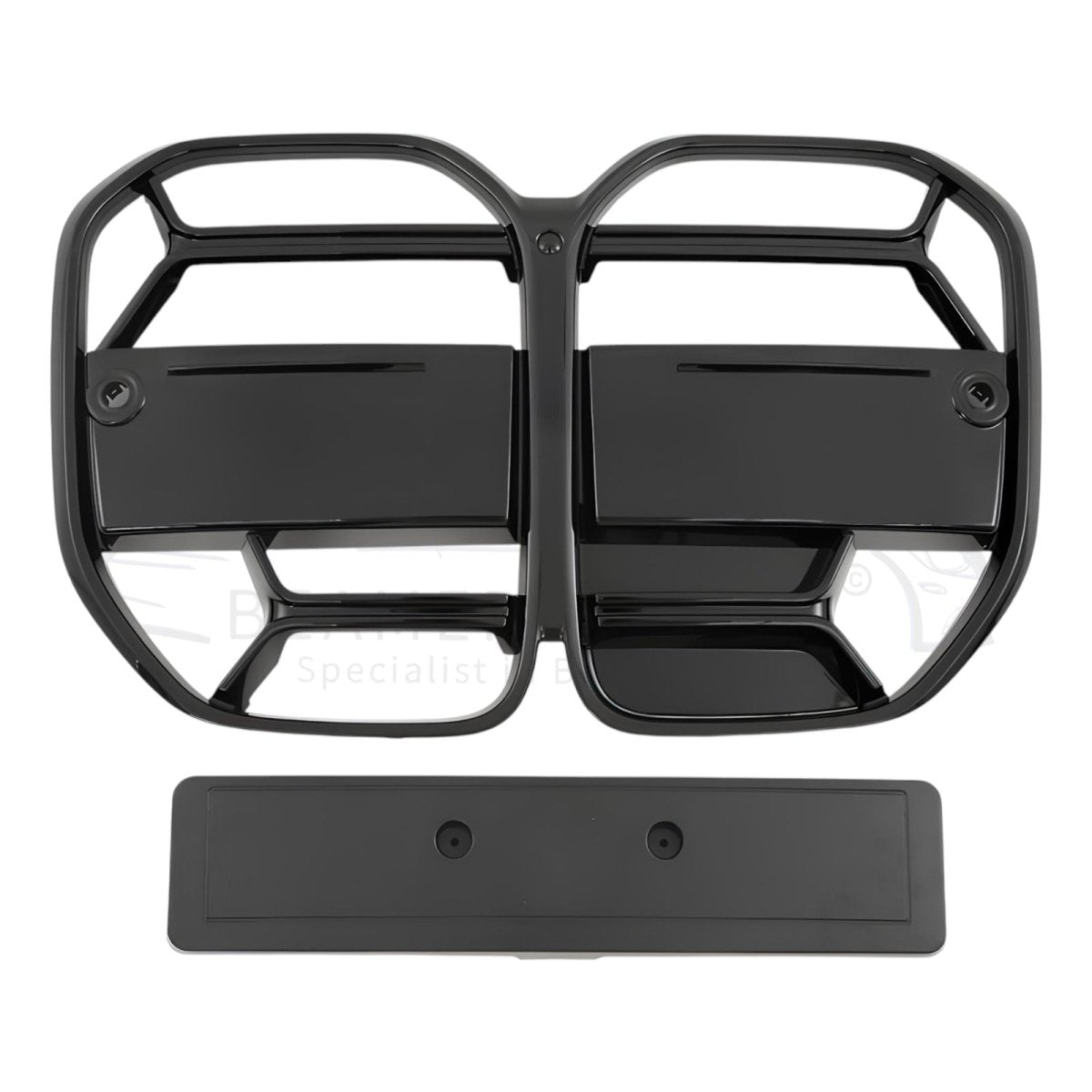 Nieren - BMW 4 Serie G22 / G23 - CSL Look - Hoogglans Zwart | 2020 - Beamerstyling.nl